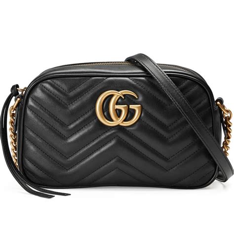 dimensions gucci leather marmont|Gucci Marmont bag small size.